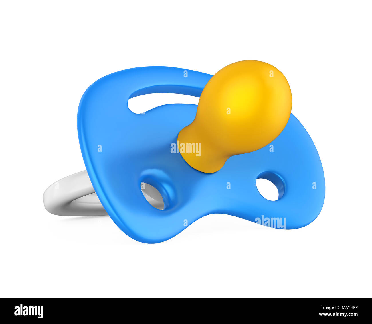 Baby Pacifier Isolated Stock Photo Alamy