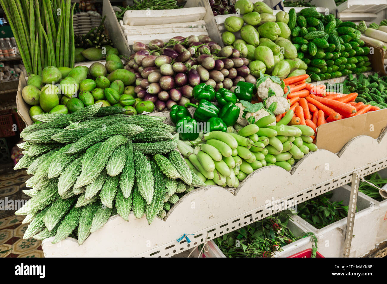 Vegetable market in singapore hires stock photography and images Alamy