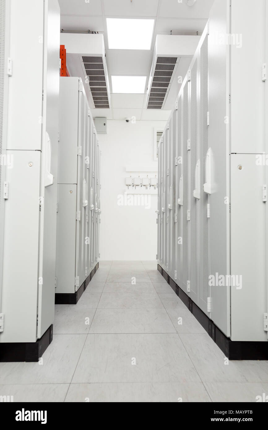 Server room details Stock Photo Alamy
