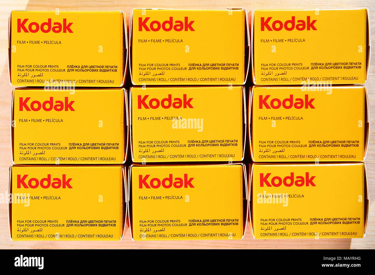 KODAK films analog photography Stock Photo Alamy(06)