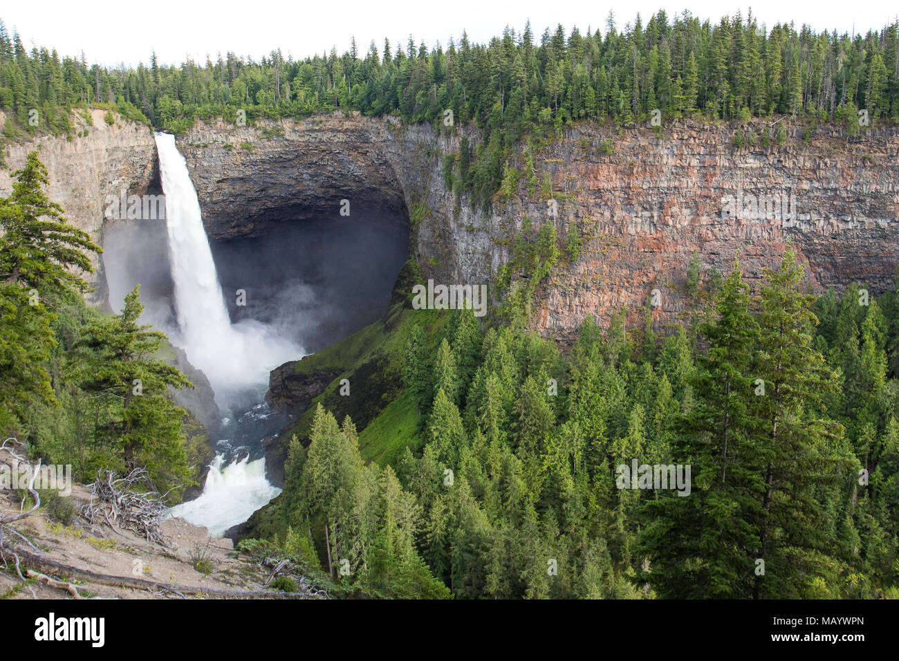 Helmcken Falls in Wells Gray Provincial Park near Clearwater, British Columbia, Canada Helmcken Helmcken Falls in Wells Gray Provincial Park near Clearwater, British Columbia, Canada Helmcken