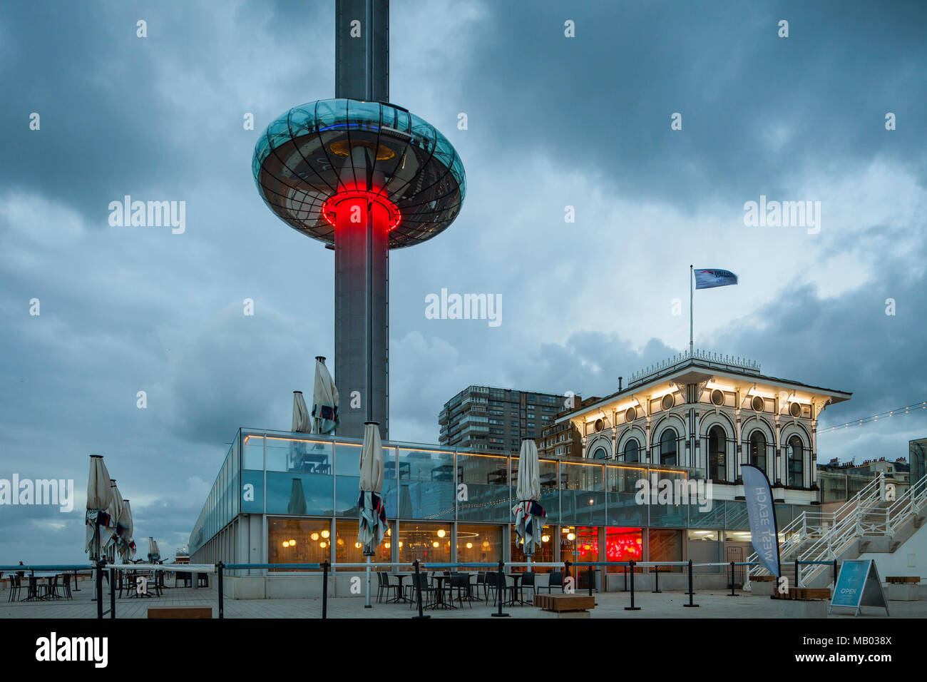 I360 brighton skyline hi-res stock photography and images - Alamy