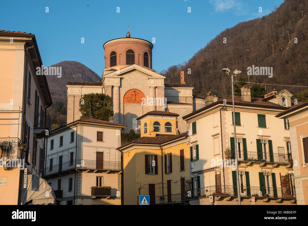 Laveno Mombello, Lombardy, Italy Stock Photo