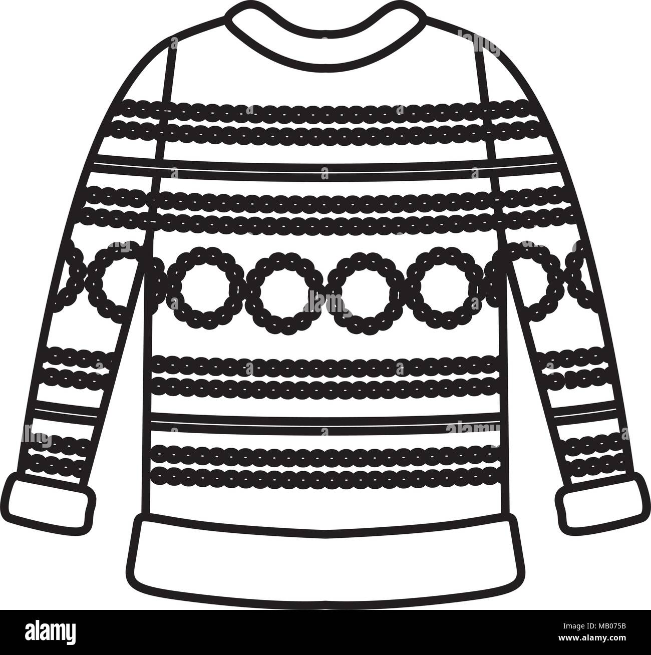 Wool sweater clothes icon Stock Vector Image & Art Alamy