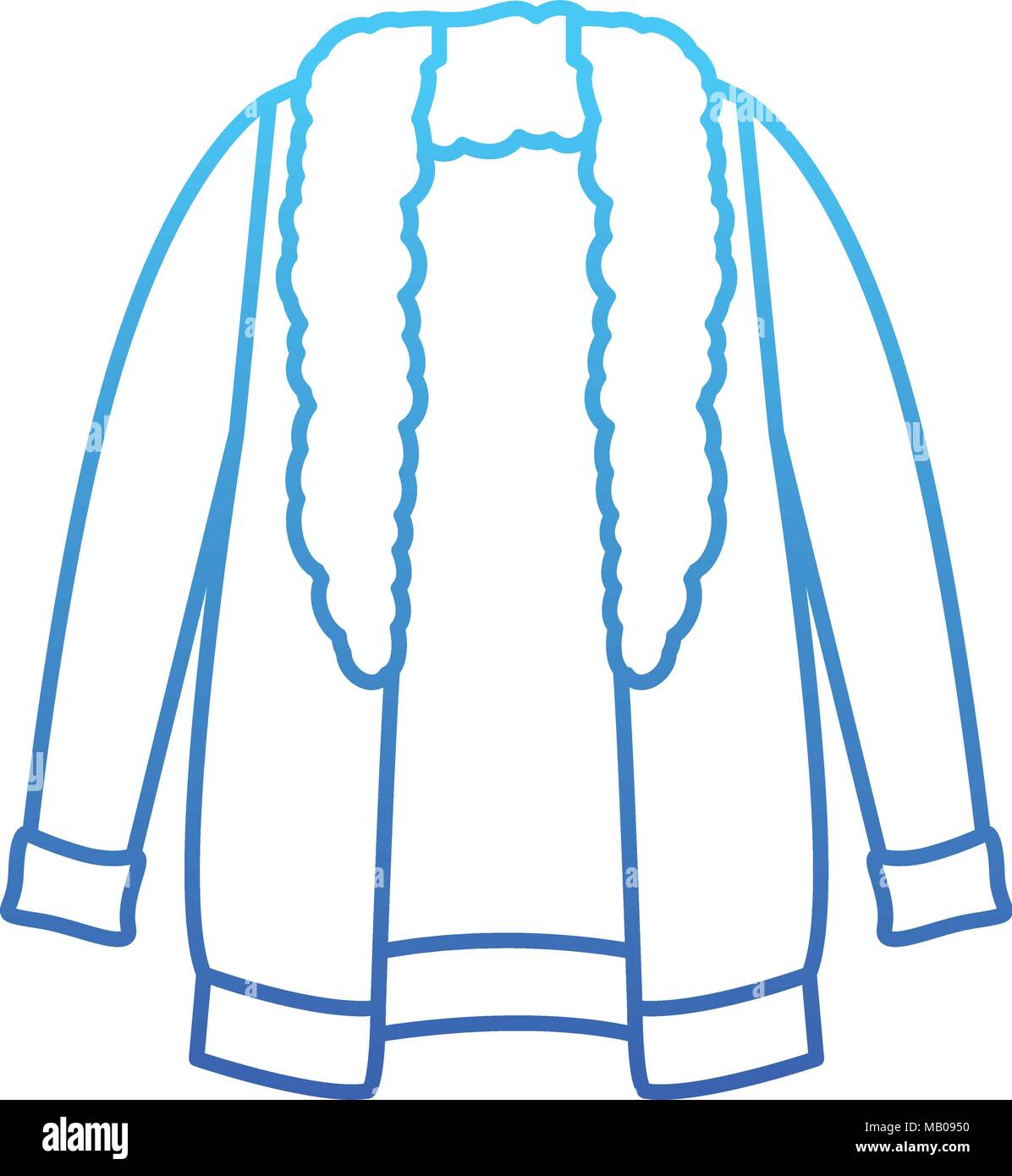 winter jacket clothes icon Stock Vector Image & Art - Alamy