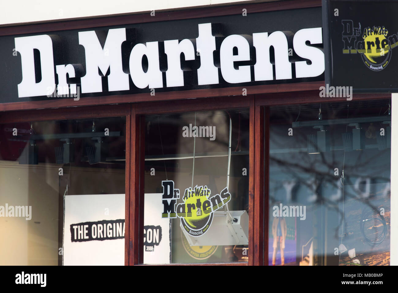 Dr martens logo hi-res stock photography and images - Alamy