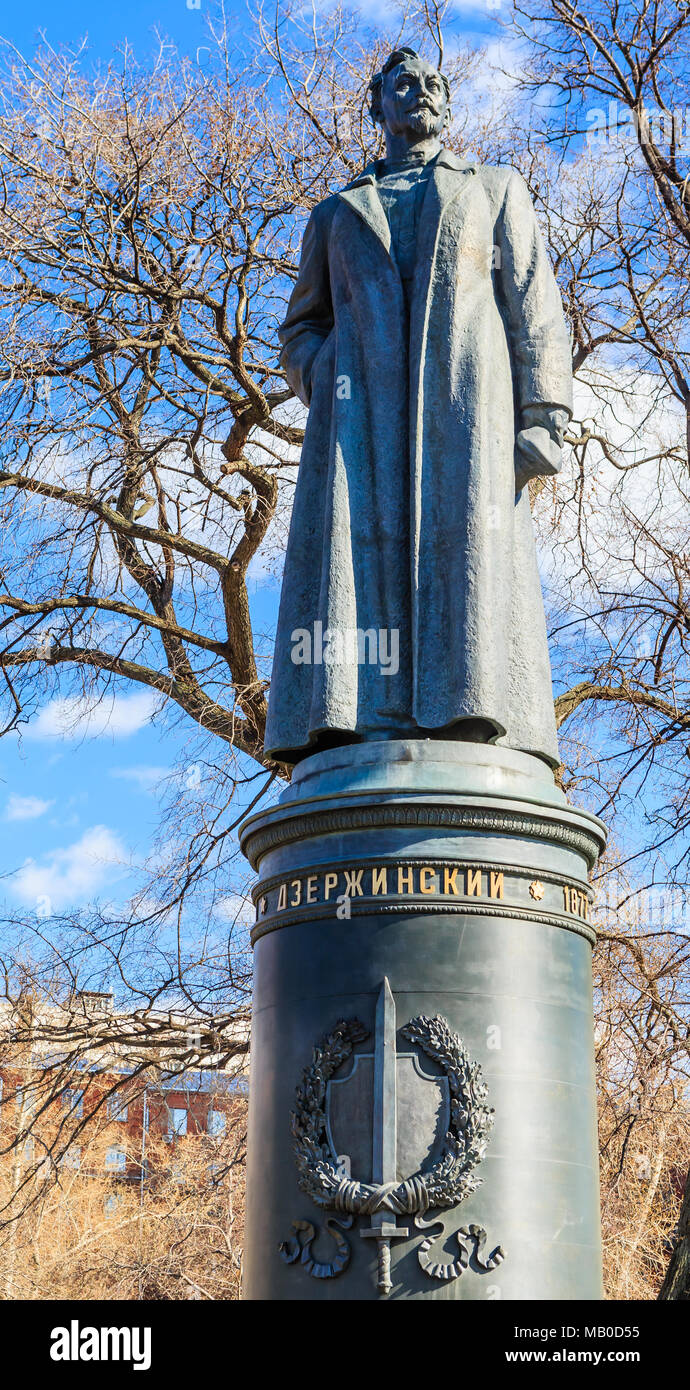 Felix Dzerzhinsky Statue High Resolution Stock Photography and Images ...
