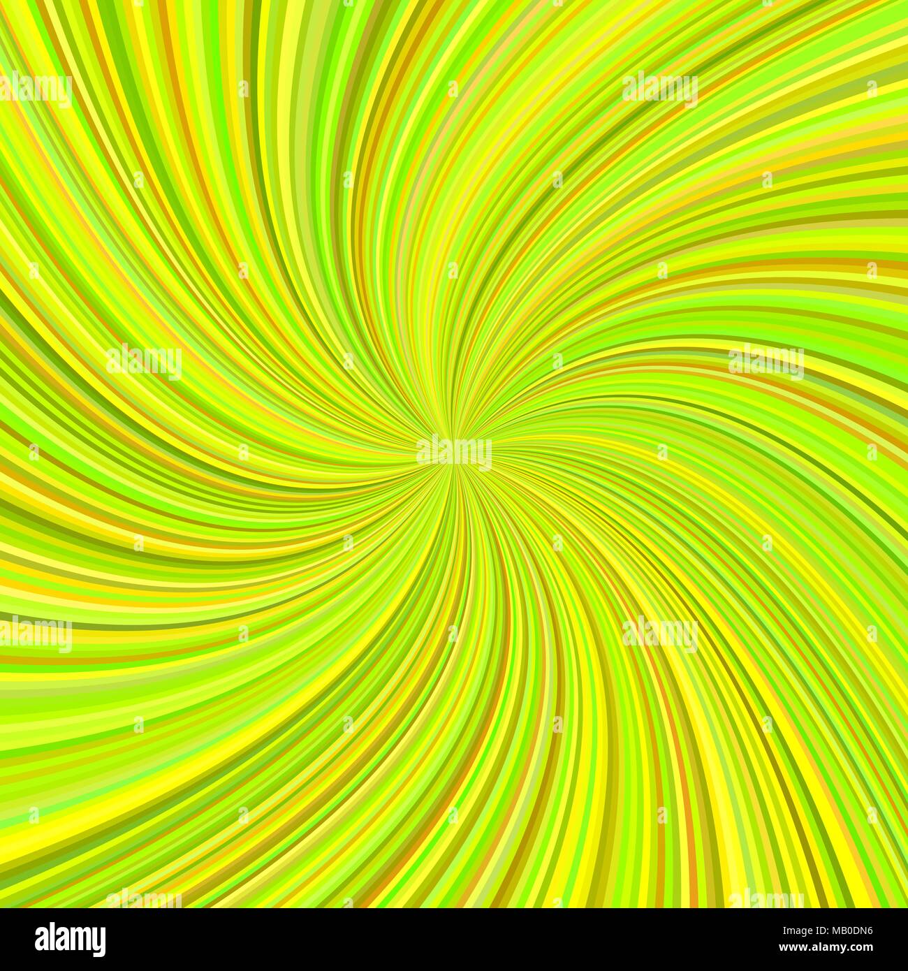 Lime color abstract swirl background Stock Vector