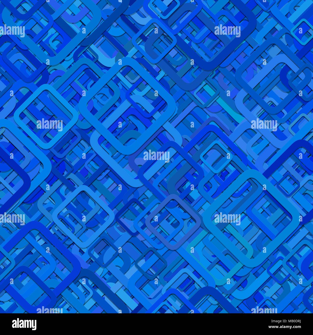 Seamless abstract geometrical square background pattern - vector illustration from diagonal squares Stock Vector