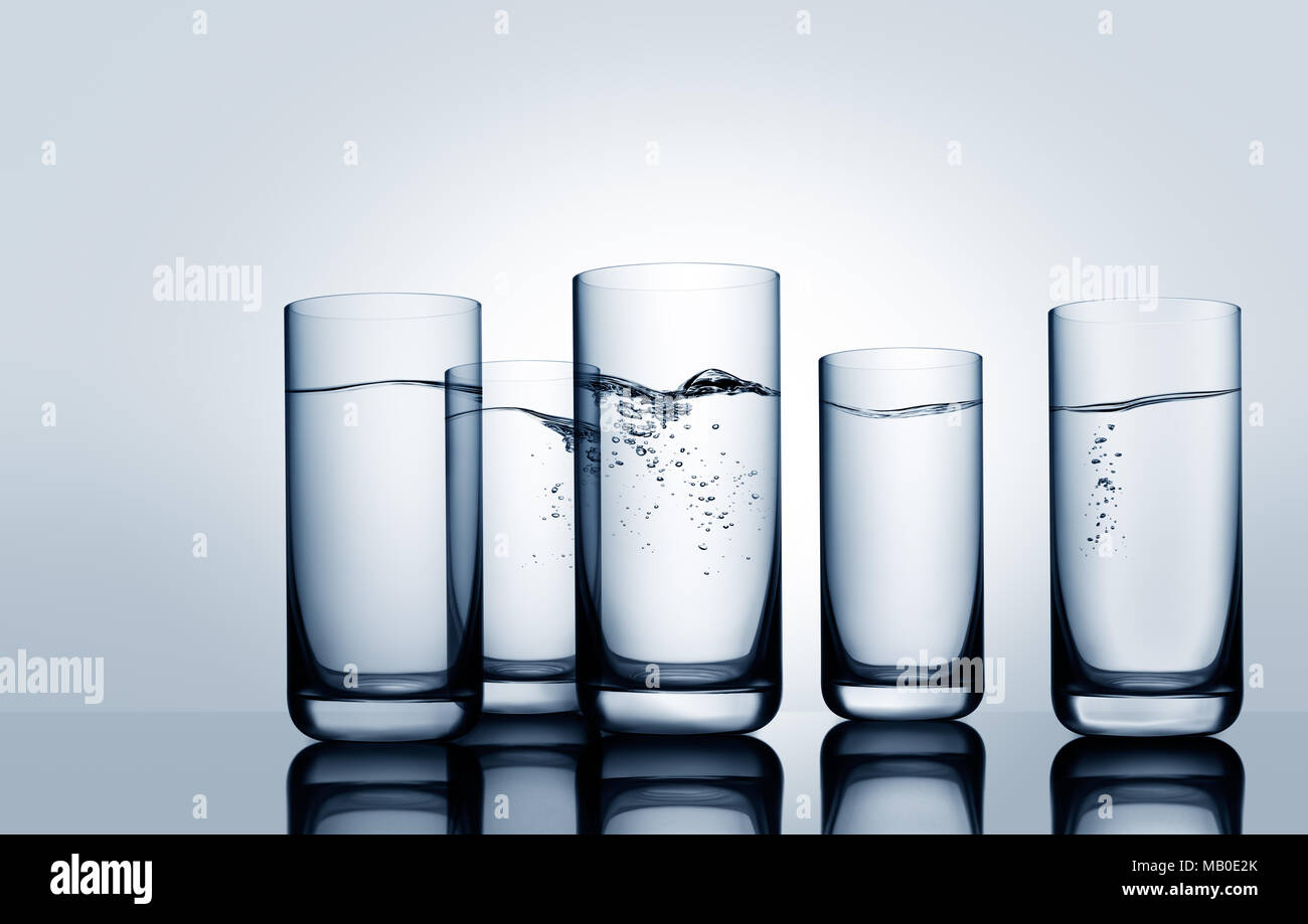 Three Water Glasses Stock Photo by ©itan1409 52371613