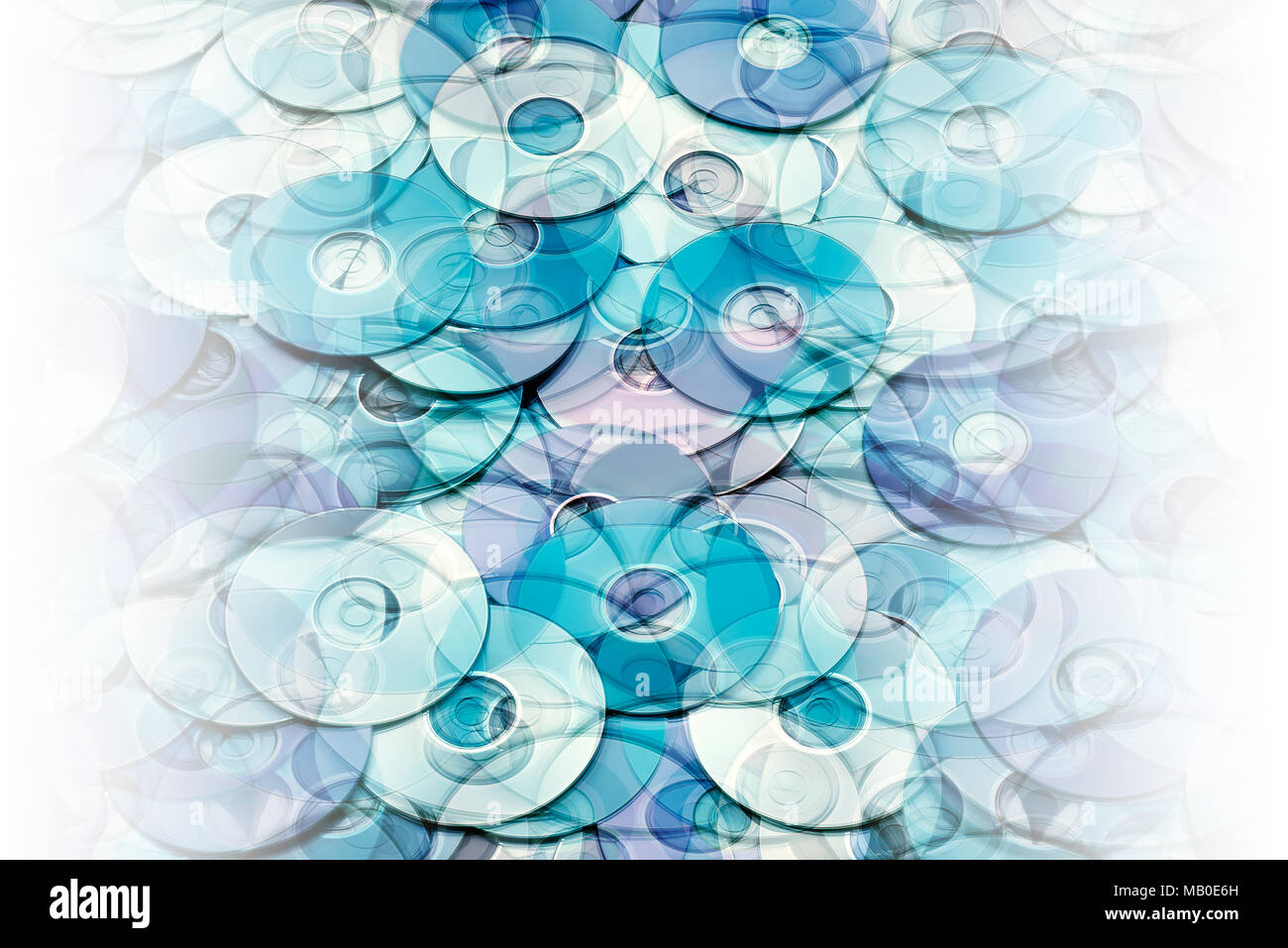 Conceptual Layered Blue Abstraction Of DVD And CD Data Storage Disks conceptual-layered-blue-abstraction-of-dvd-and-cd-data-storage-disks
