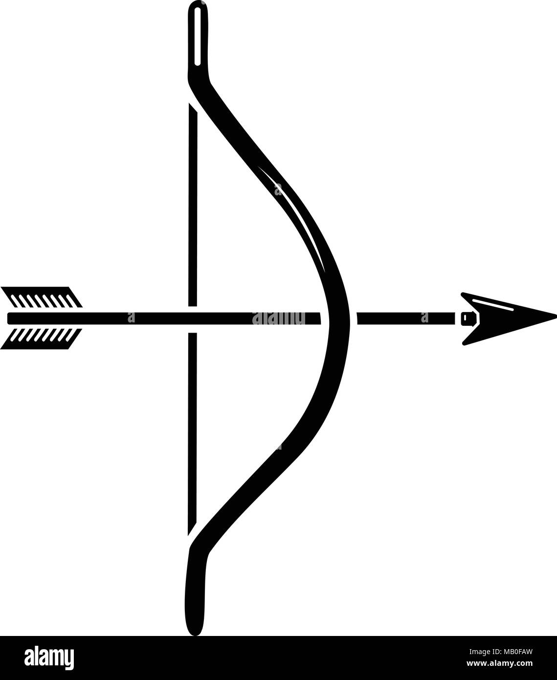 Archery ammunition icon, simple style Stock Vector Image & Art Alamy