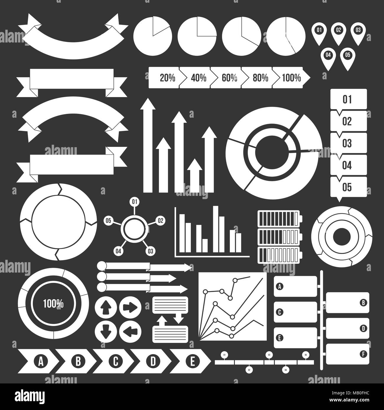 Various people icons set grey vector Stock Vector Image & Art - Alamy