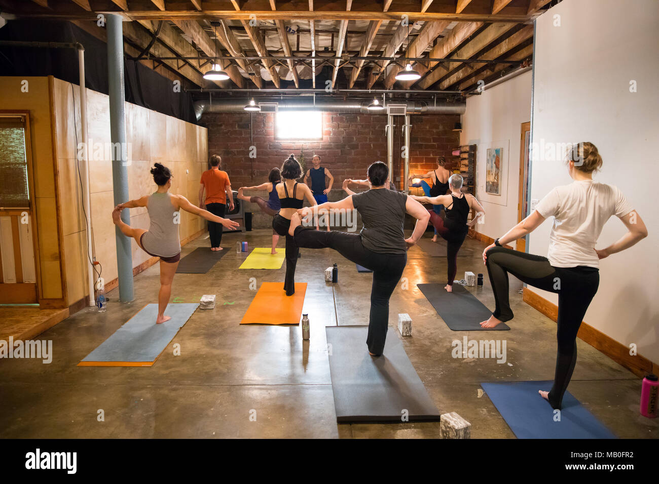 Yoga Studio Editorial Stock Photo