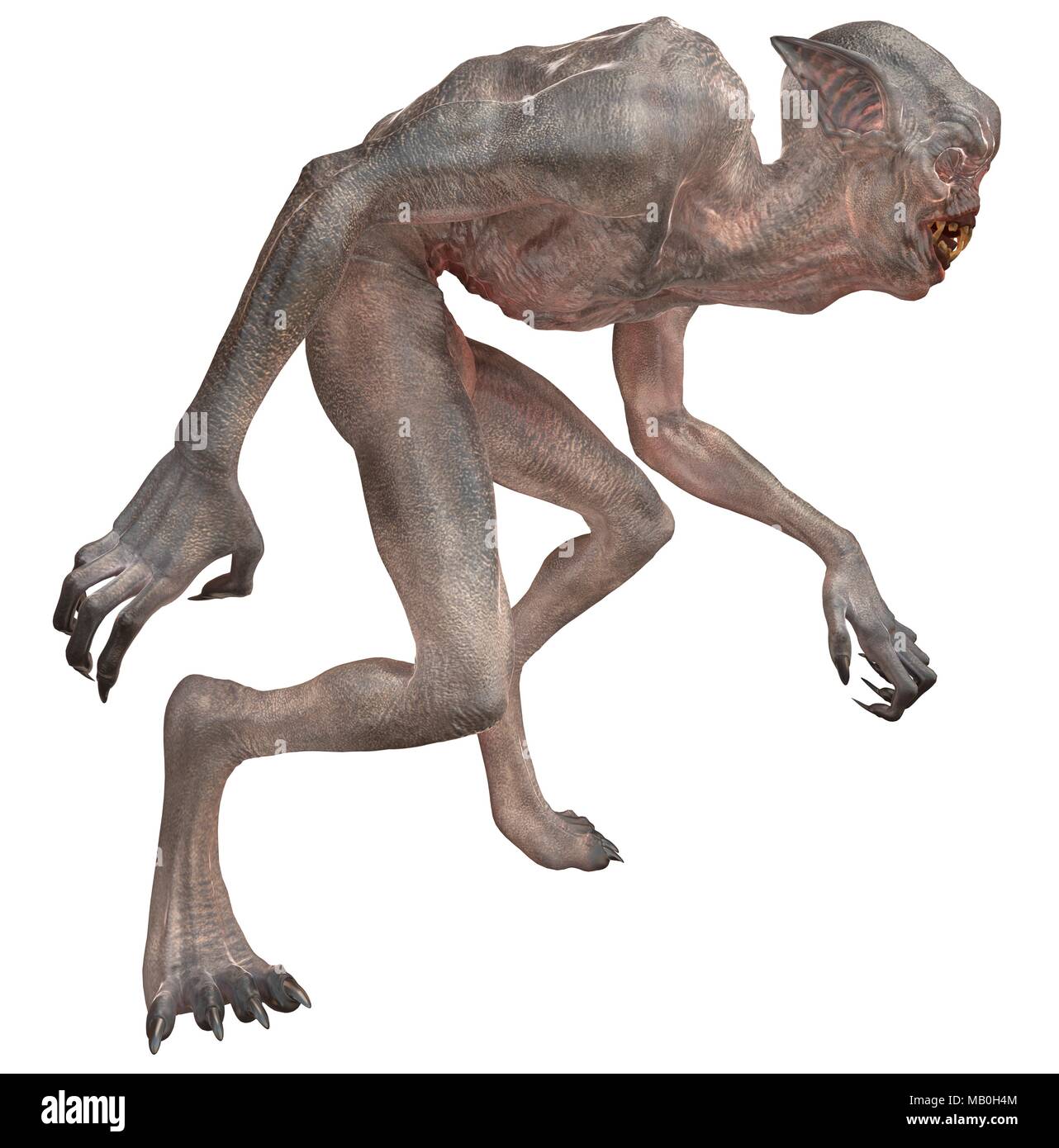3D illustration mutant monster isolated on white background Stock Photo - Alamy 3D illustration mutant monster isolated on white background Stock Photo - Alamy