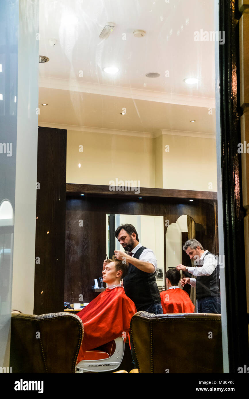 Mens Hairdressing Salon Stock Photos Mens Hairdressing Salon