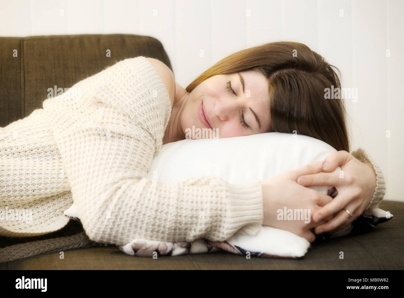 Nap on couch hires stock photography and images Alamy