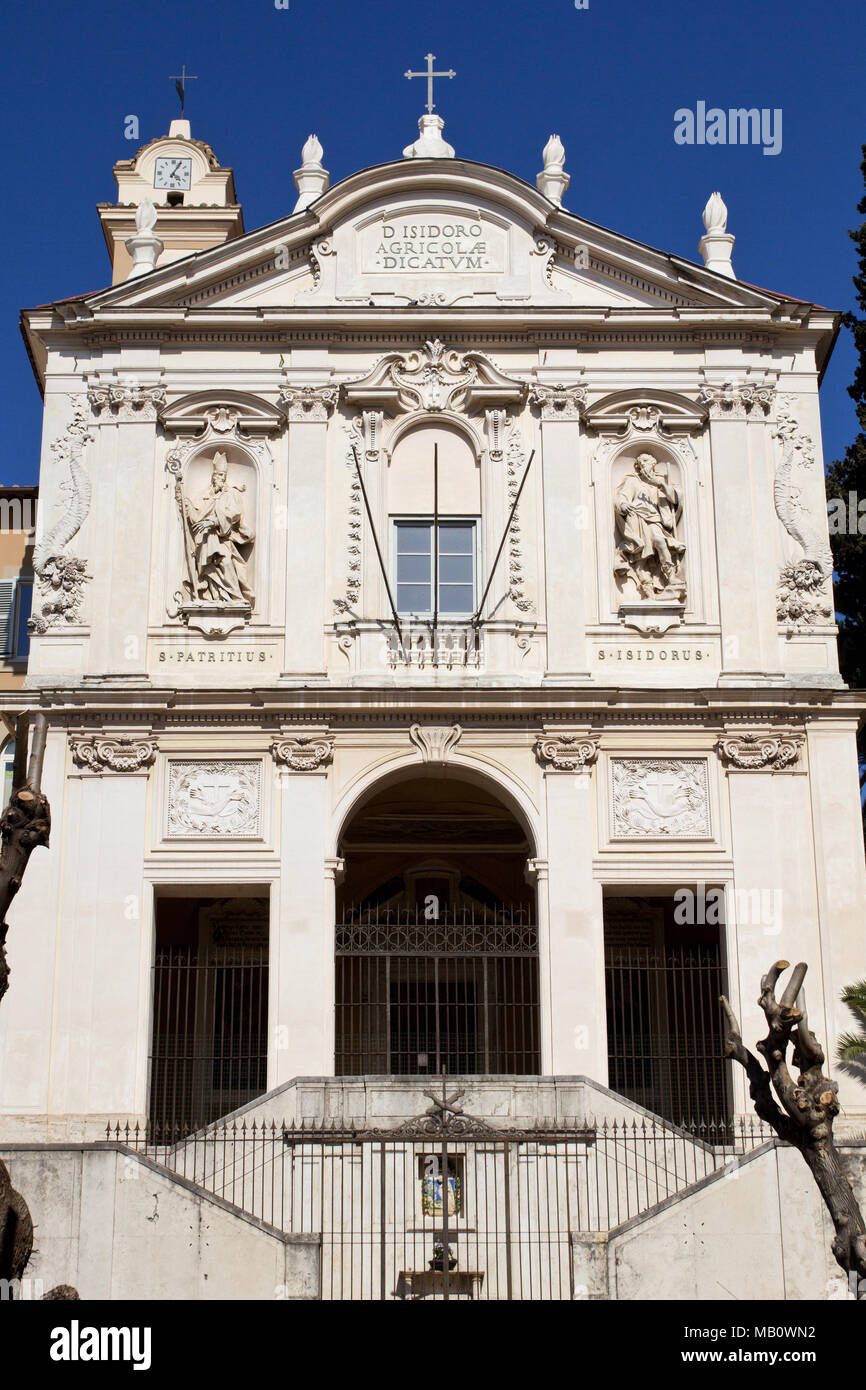 Saint Isidore Rome St isidore college rome hi-res stock photography and images - Alamy