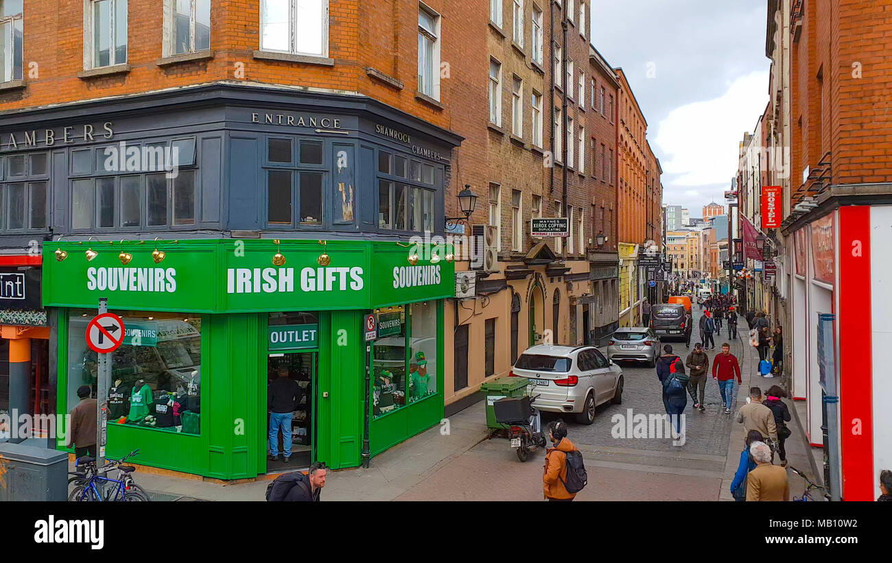Dublin souvenir shop hires stock photography and images Alamy