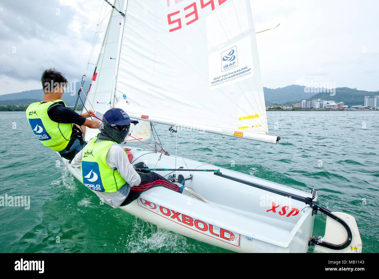 International 420 class dinghy hires stock photography and images Alamy