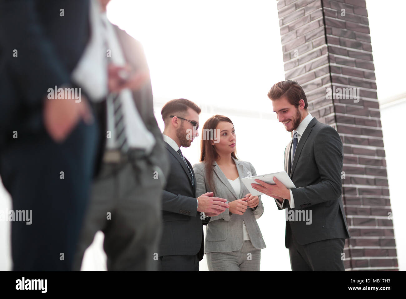 Business Team Meeting Discussion Break Concept Stock Photo
