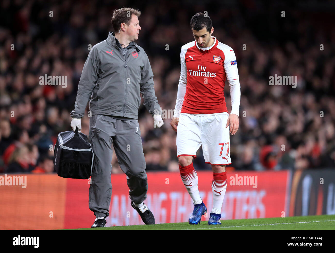 Arsenal's Henrikh Mkhitaryan Stock Photo - Alamy