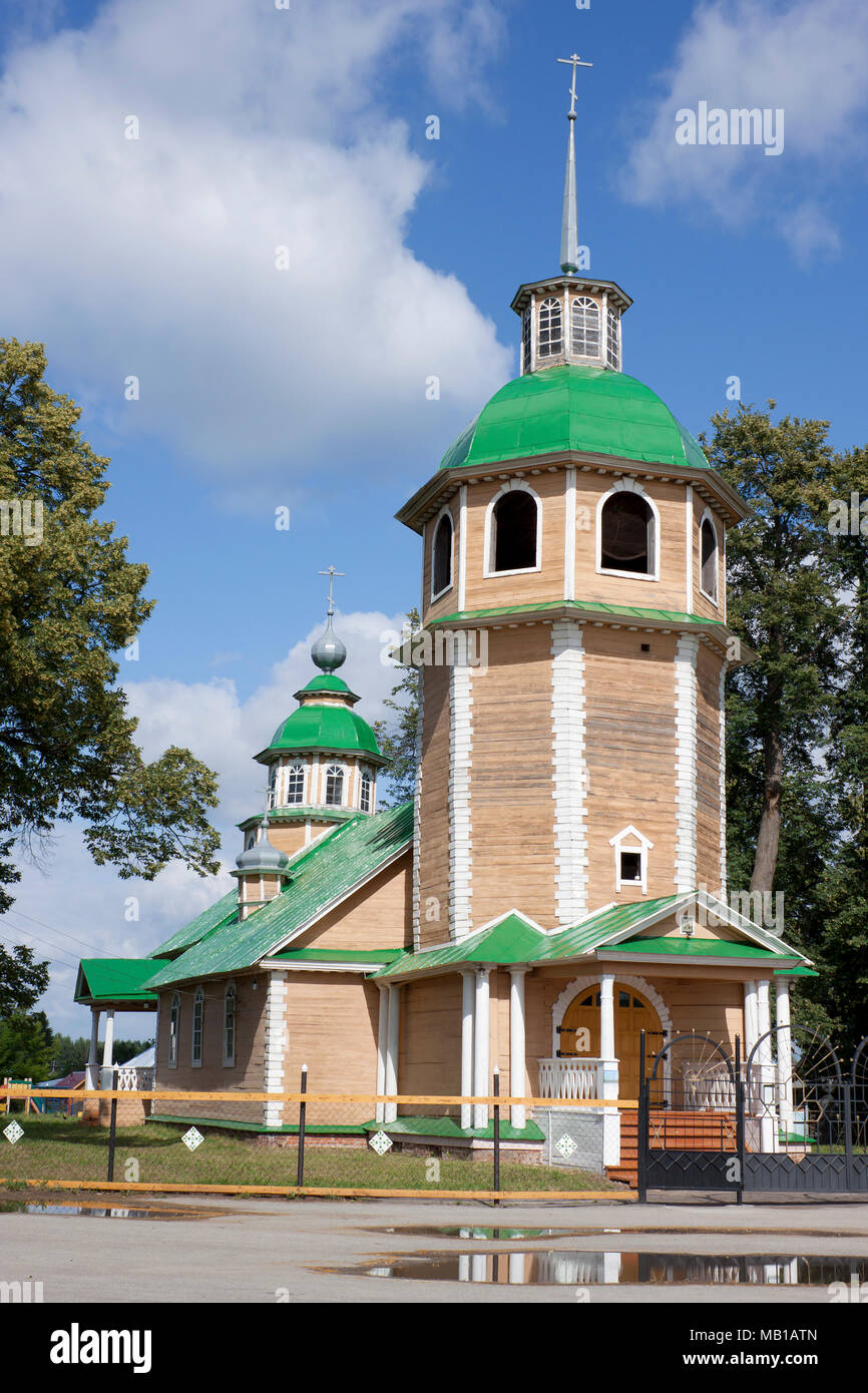 Russian Church Rural Christian orthodox church in the village. Russia Stock Photo - Alamy
