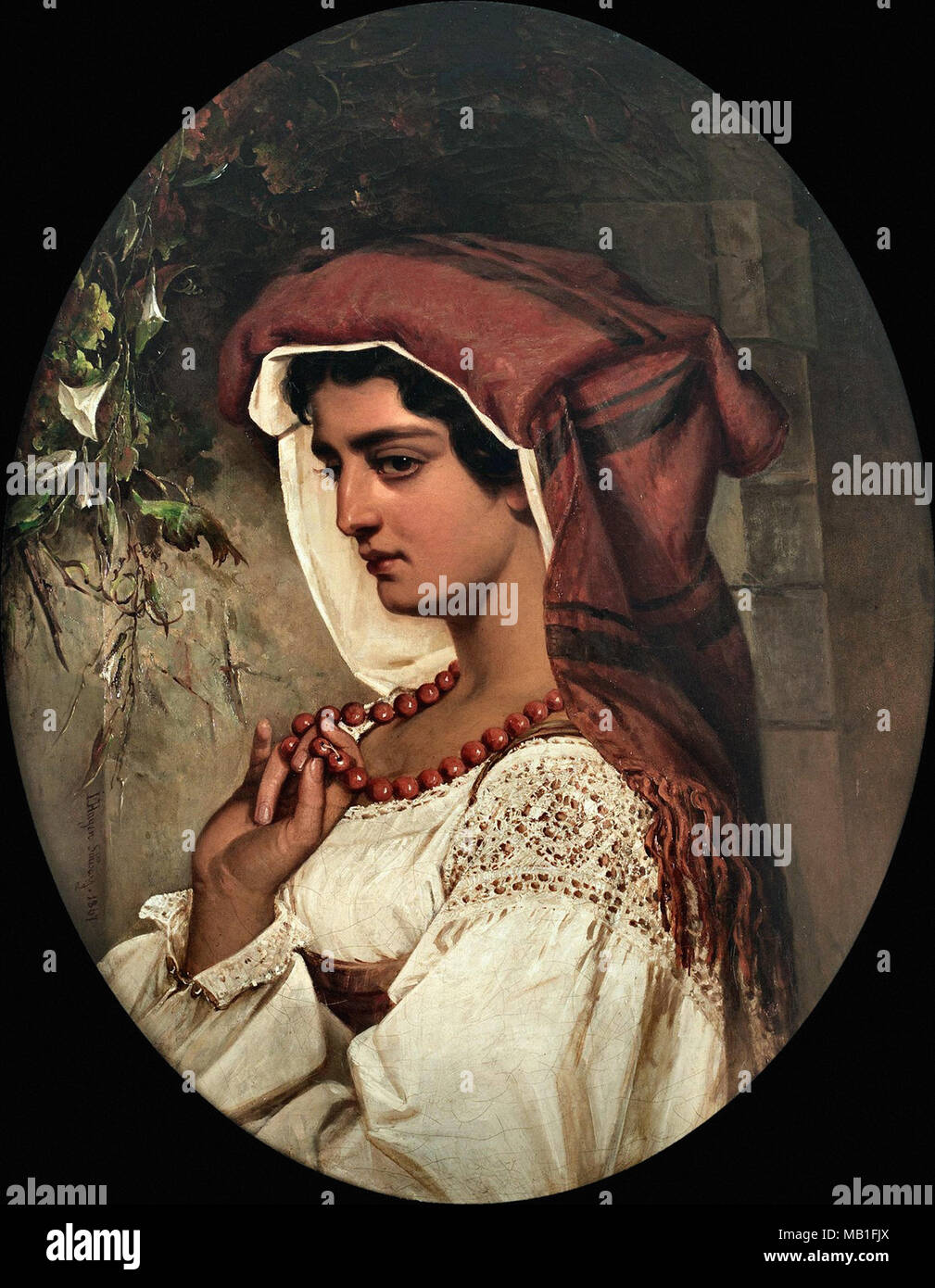 Italian school painting xix hi-res stock photography and images - Alamy