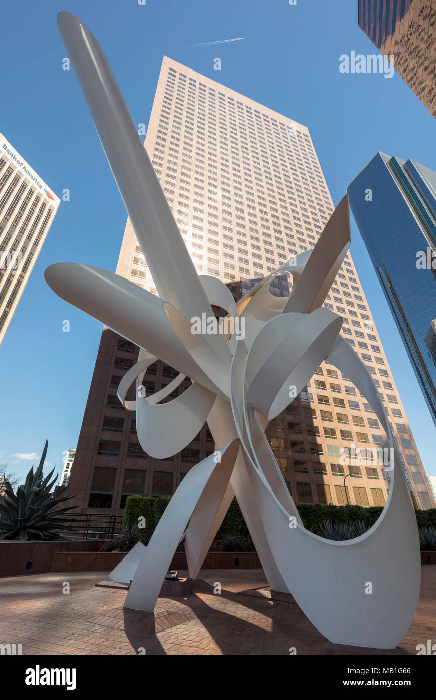 Ulysses sculpture 1988 by alexander liberman hires stock photography