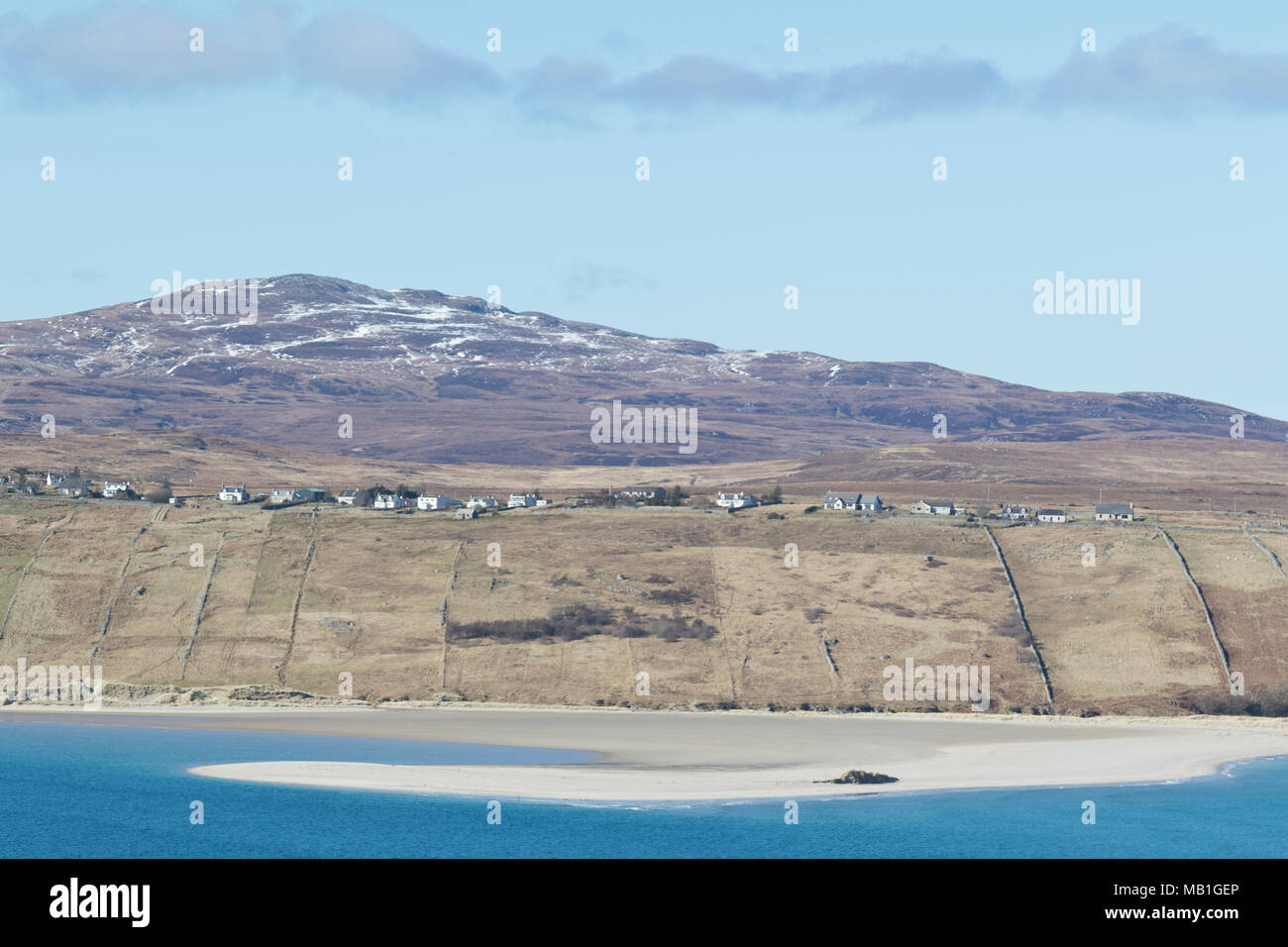 Midtown village, Kyle of Tongue, Sutherland Stock Photo Alamy