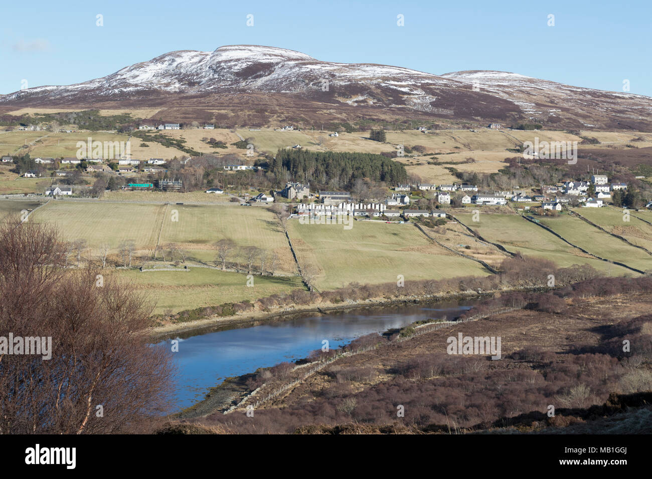 Village of Tongue, Highland Scotland Stock Photo Alamy
