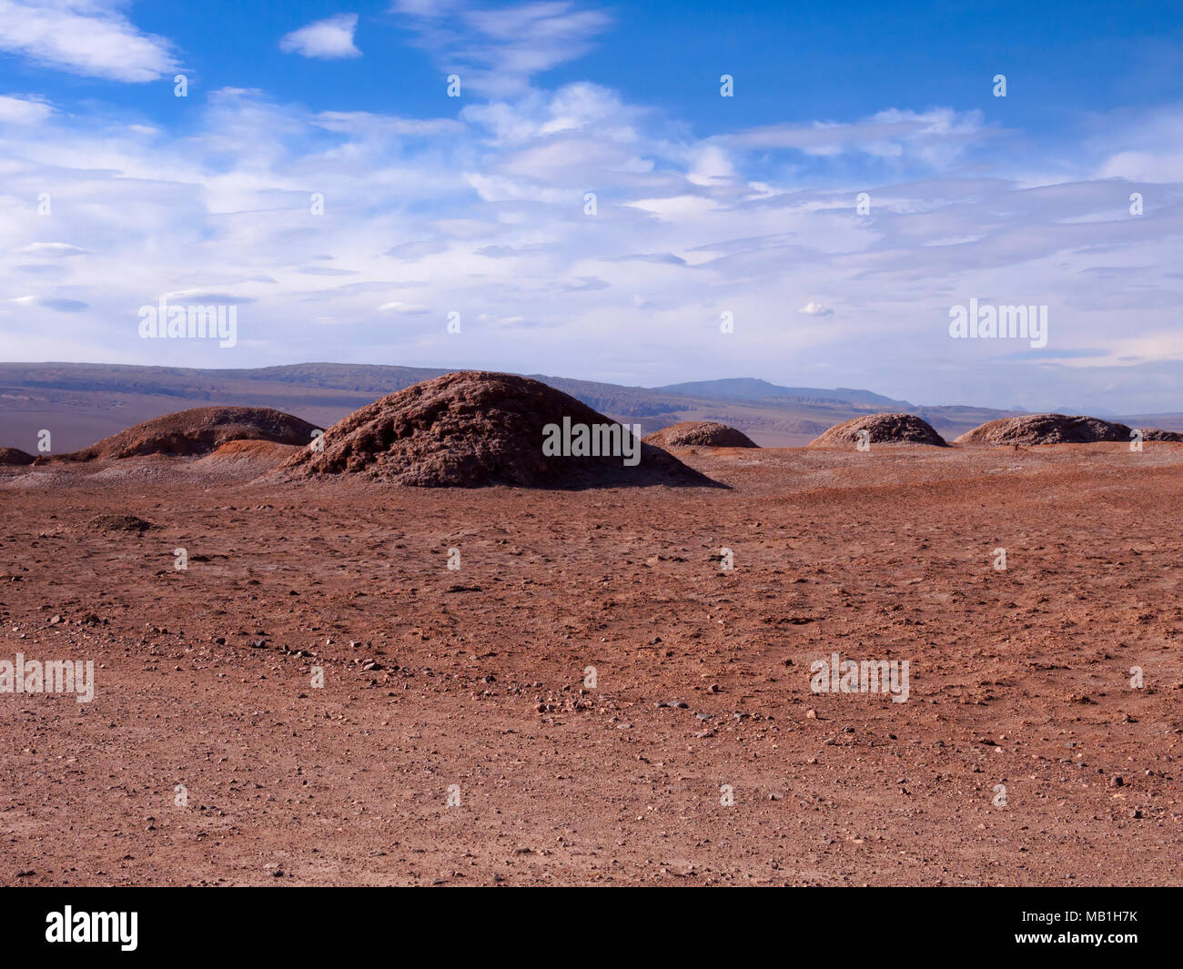 Valle de la Luna, Atacama Desert, Chile Stock Photo