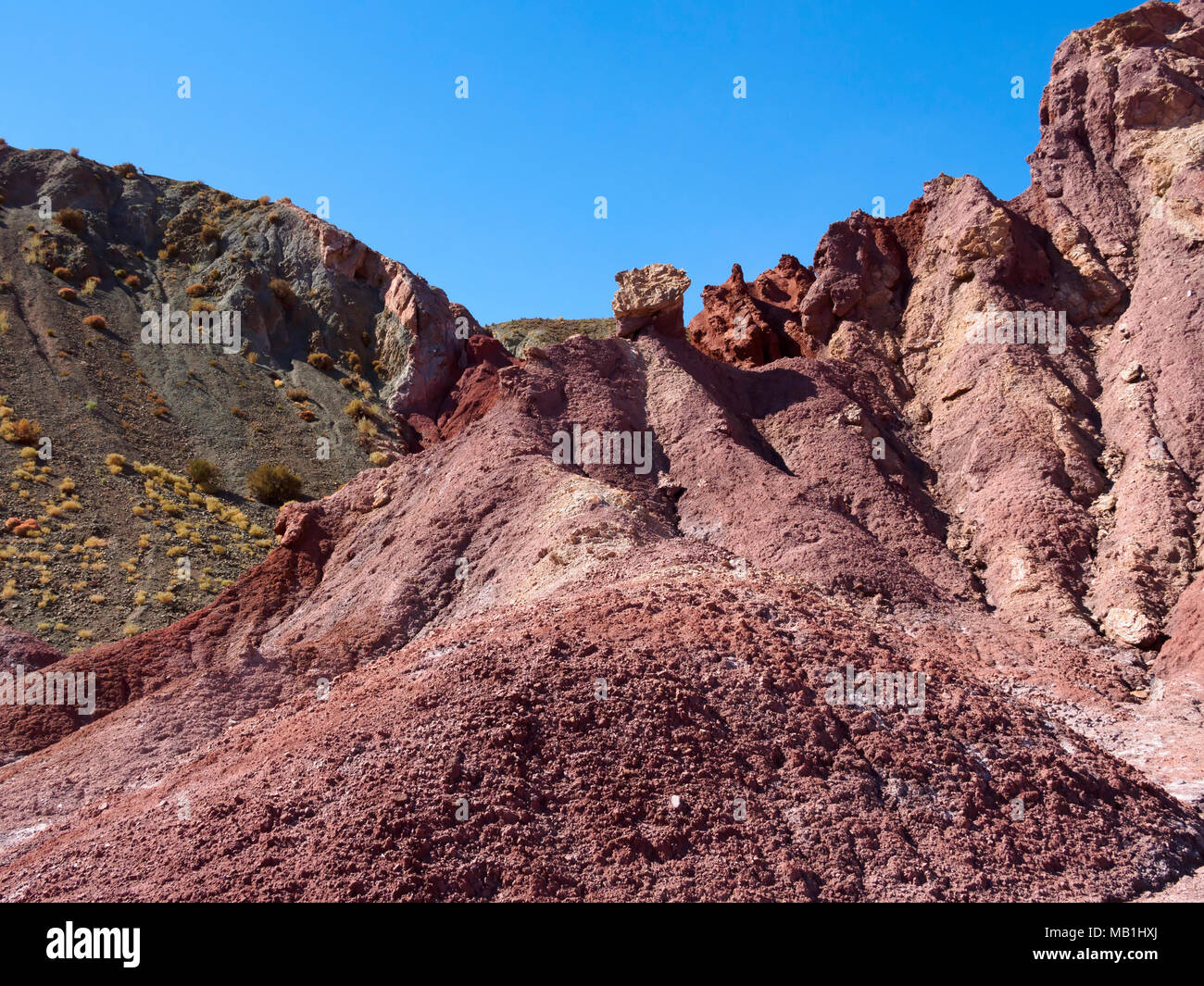 Rainbow Valley, Atacama Desert, Antofagasta, Chile Stock Photo