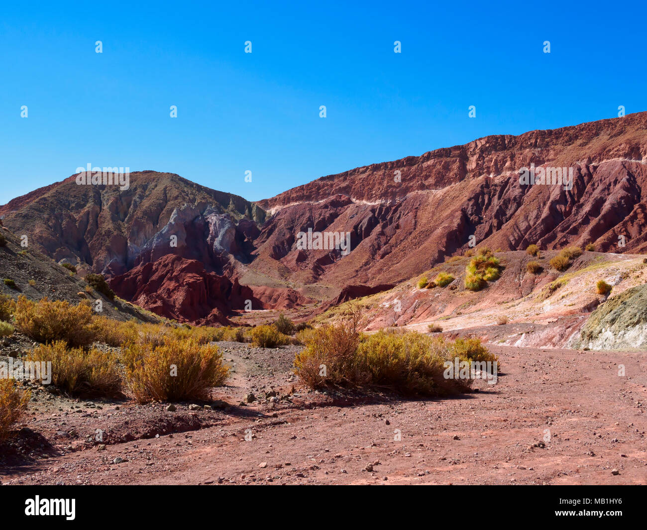 Rainbow Valley, Atacama Desert, Antofagasta, Chile Stock Photo - Alamy