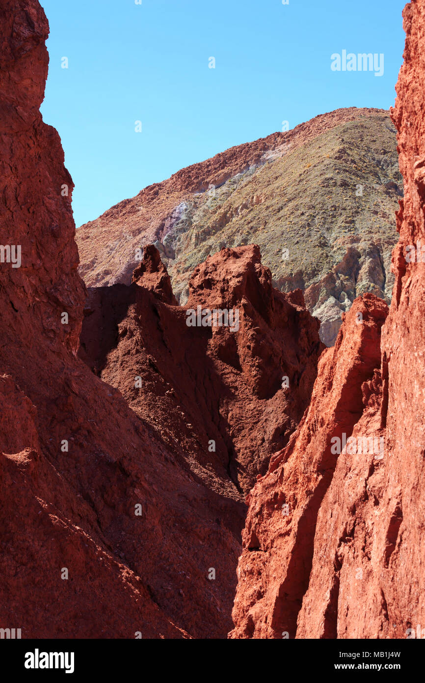 Rainbow Valley, Atacama Desert, Antofagasta, Chile Stock Photo - Alamy