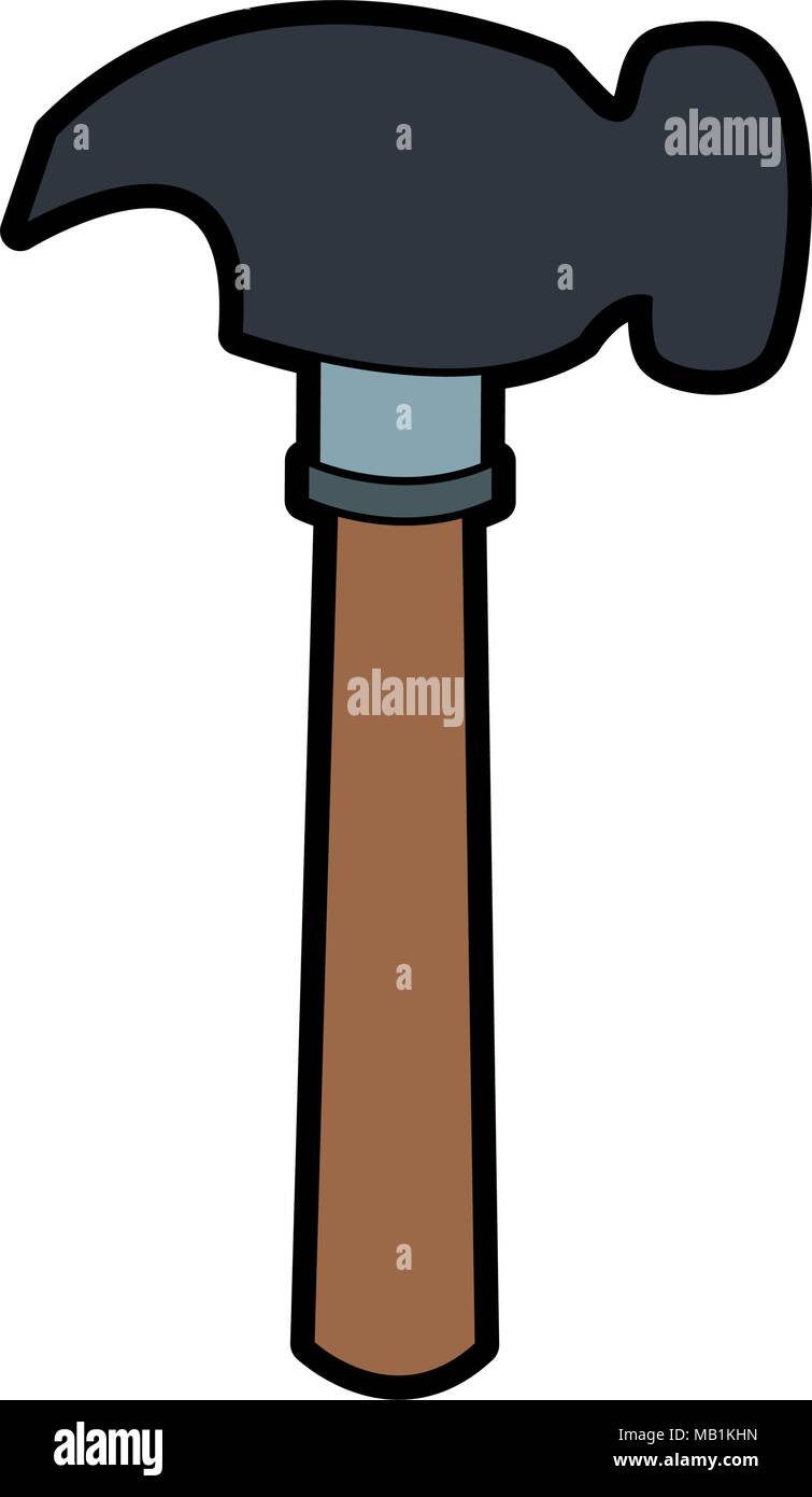 Hammer construction tool Stock Vector Image & Art - Alamy