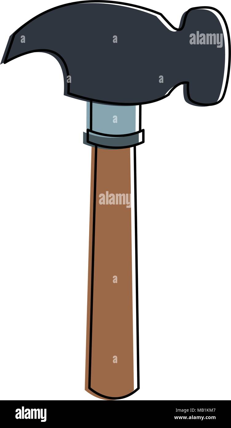 Hammer construction tool Stock Vector Image & Art - Alamy