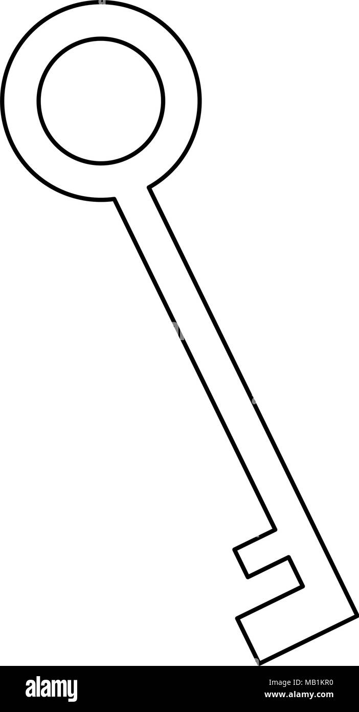 Antique key isolated Stock Vector Image & Art - Alamy