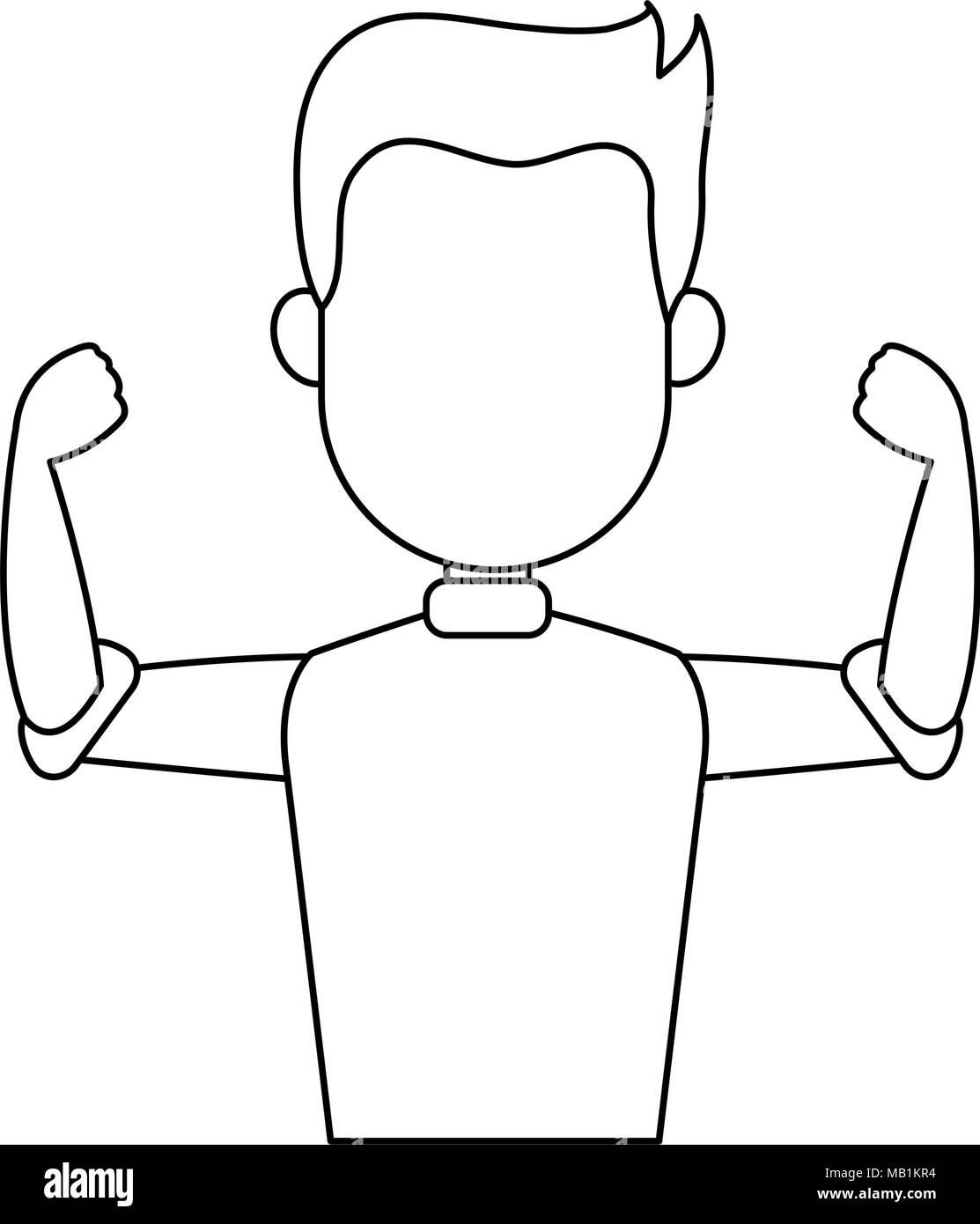Man cartoon isolated Stock Vector Image & Art - Alamy
