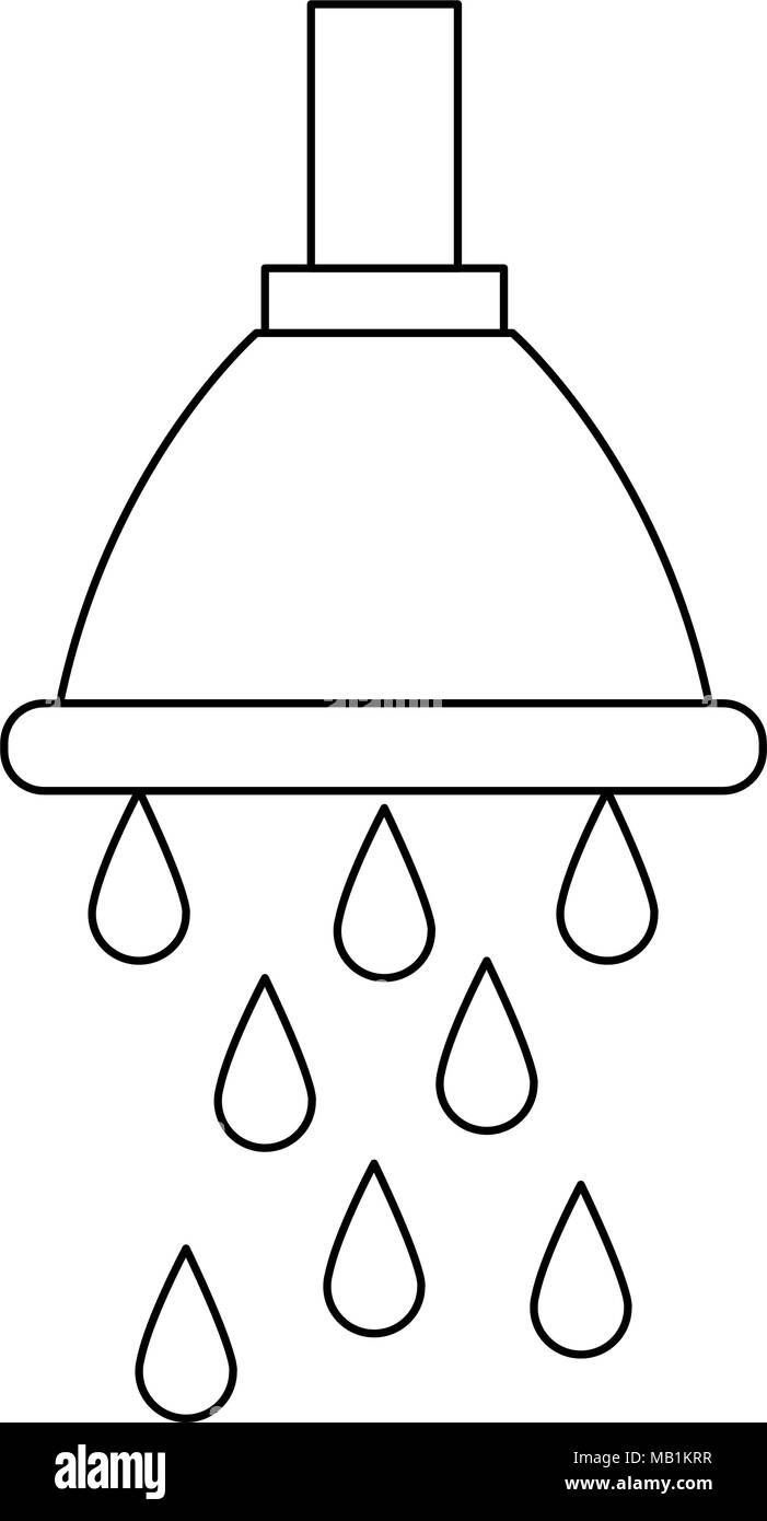 Shower faucet symbol Stock Vector Image & Art Alamy