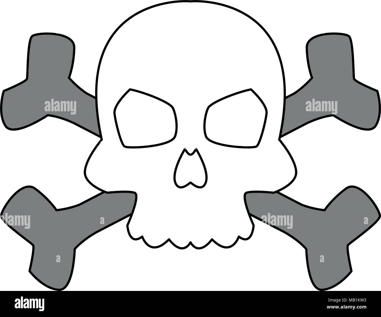 Skull And Bones Symbol High Resolution Stock Photography and Images Alamy