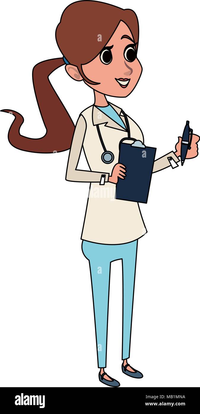 Woman doctor cartoon Stock Vector Image & Art - Alamy Woman doctor cartoon Stock Vector Image & Art - Alamy