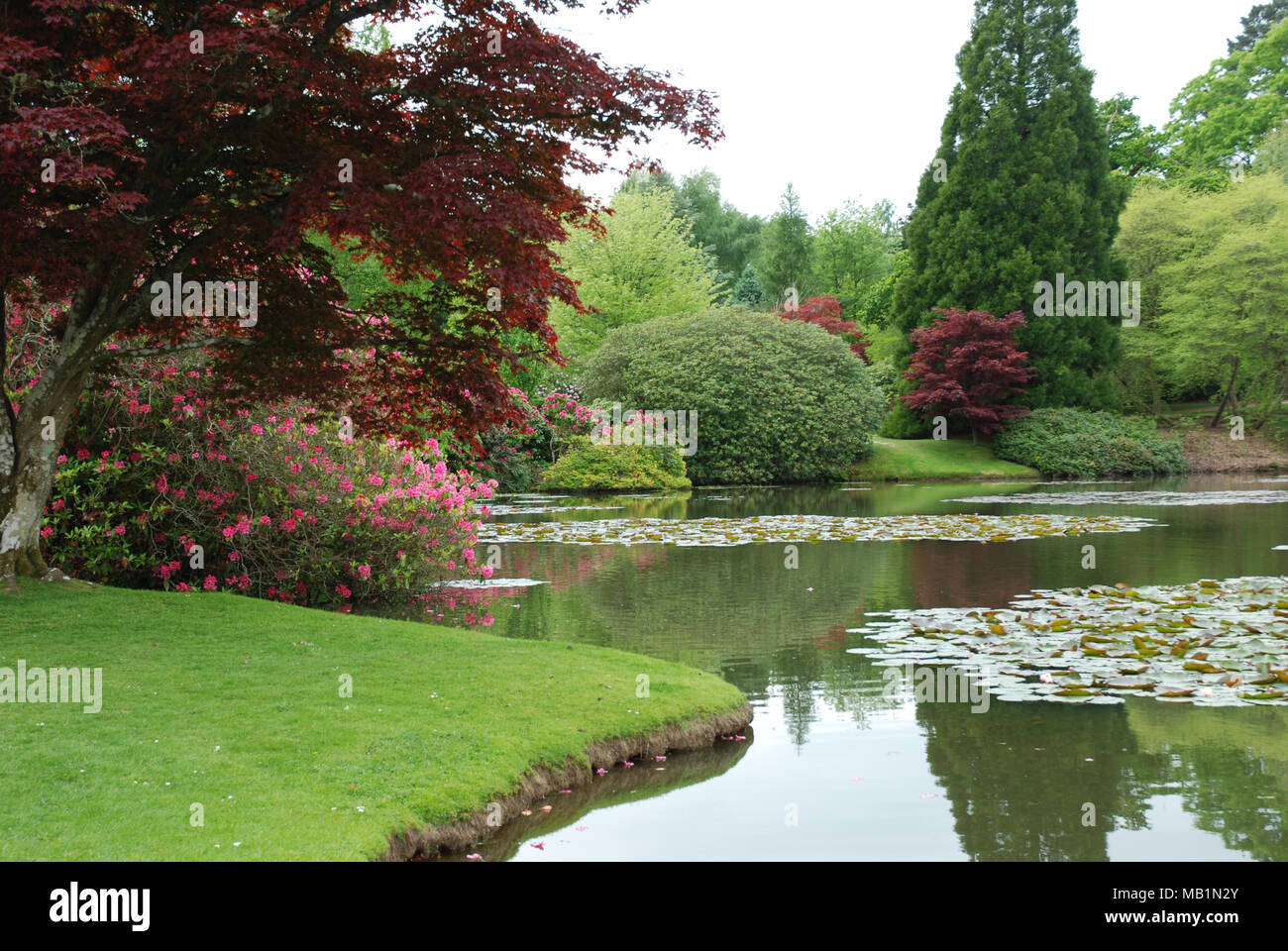 Sheffield Park and Gardens Stock Photo Alamy