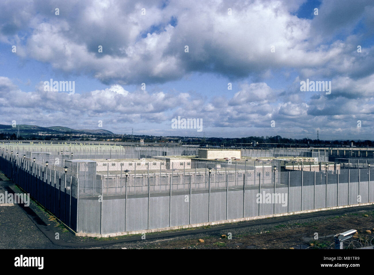 The Maze Prison County Down Northern Ireland formely Long Kesh Detention Centre H blocks 1981 Stock Photo