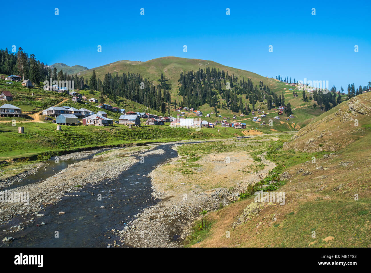 Bakhmaro Village, One Of The Most Beautiful Mountain Resorts Of Georgia 