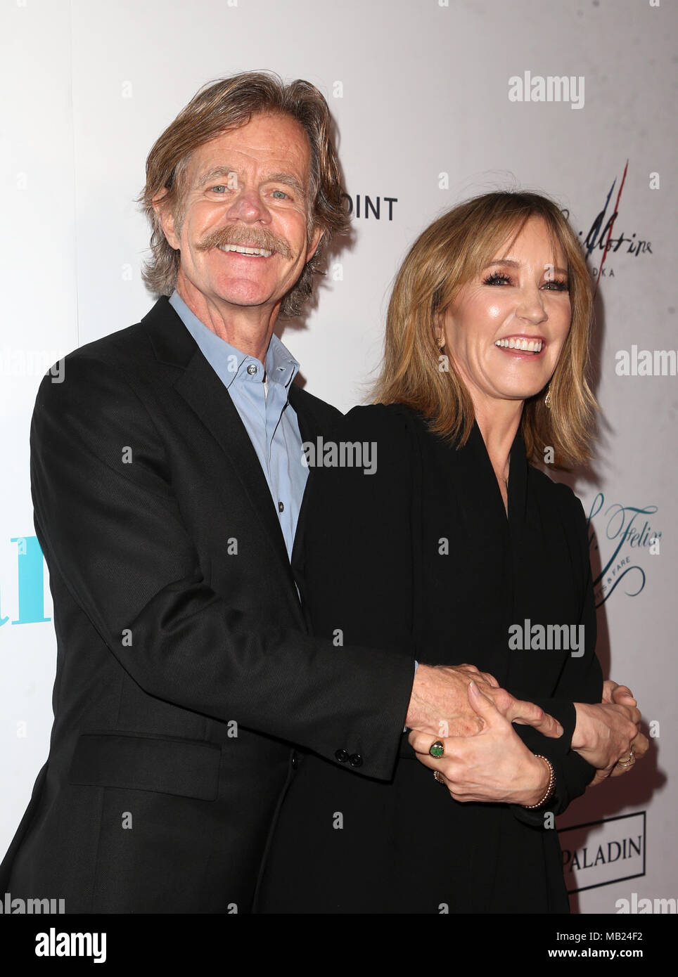 Hollywood, Ca. 5th Apr, 2018. William H. Macy, Felicity Huffman, at the