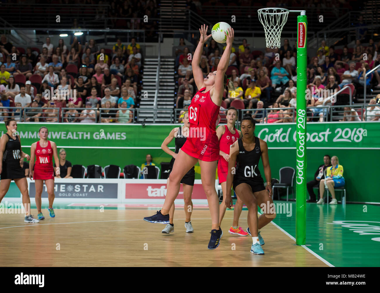 Netball Day 2 Commonwealth Games 2018 Stock Photo Alamy