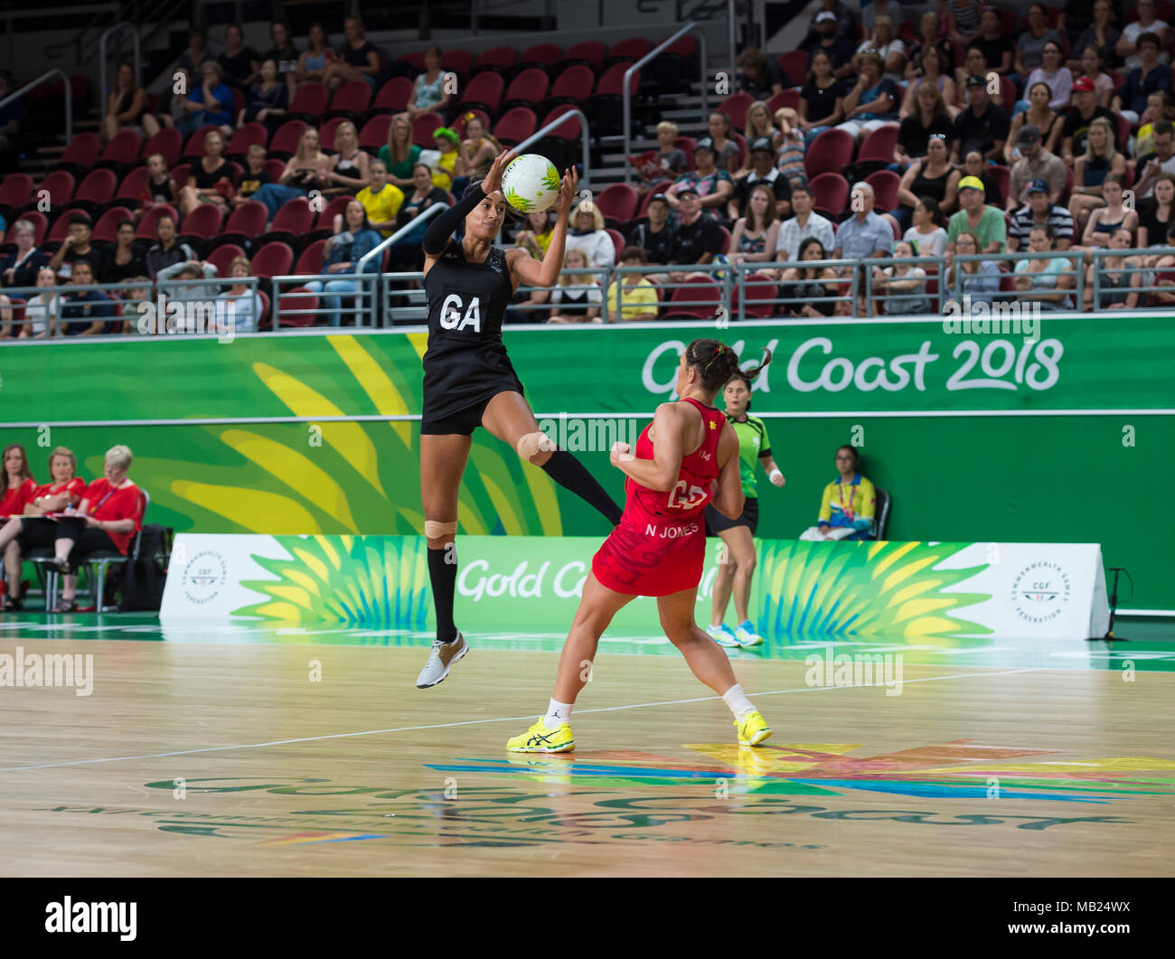 Netball Day 2 Commonwealth Games 2018 Stock Photo Alamy