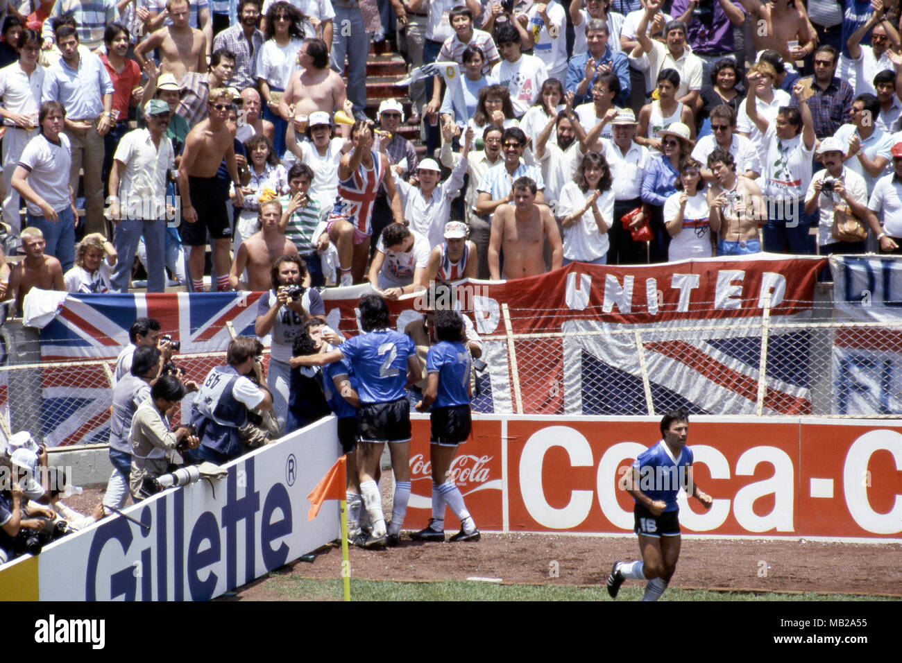 1986 world cup maradona goal england hires stock photography and