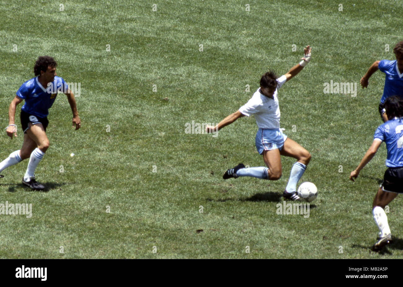 Carte Rookie Gary Lineker équipe D'Angleterre - Coupe Du Monde Mexique 1986 - RARE